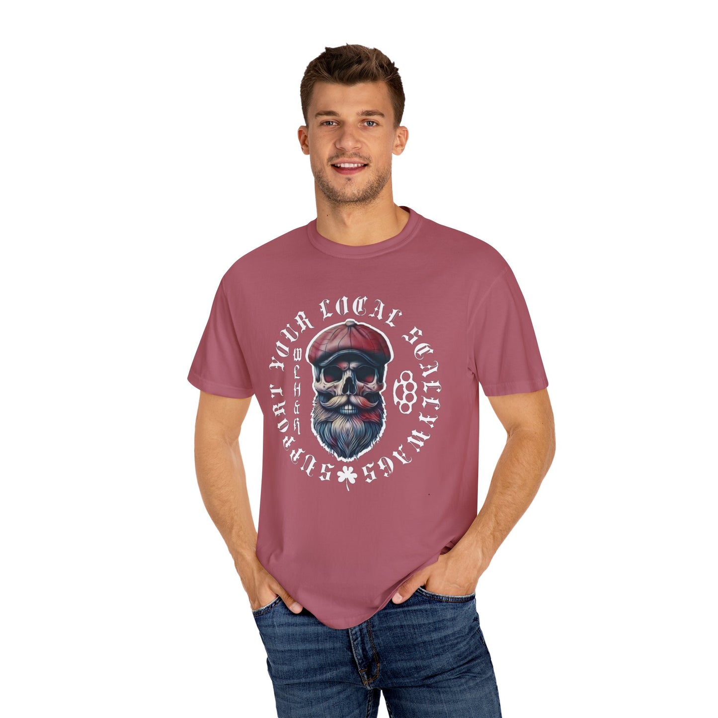 Support Scallywags Unisex T-Shirt - Your Local Garage Halloween Style