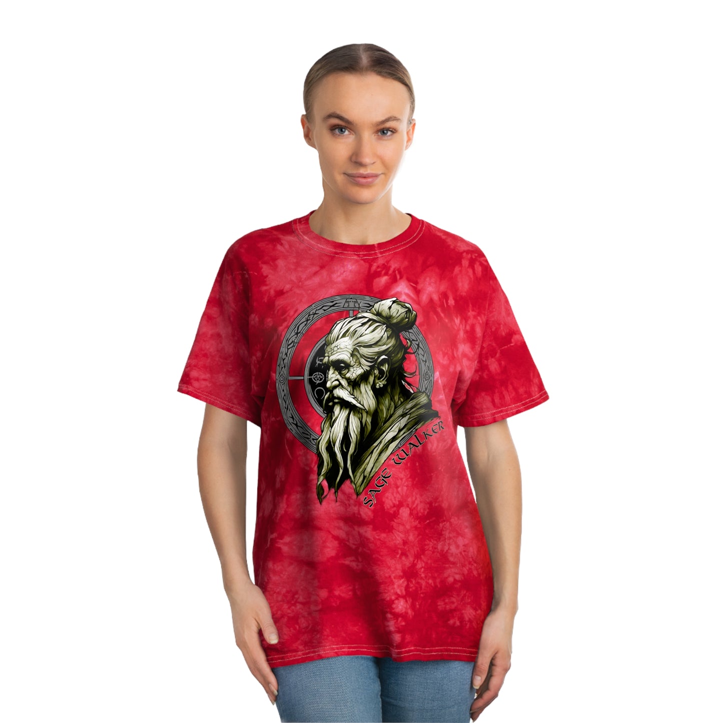 Sage Walker Tie-Dye Tee, Crystal