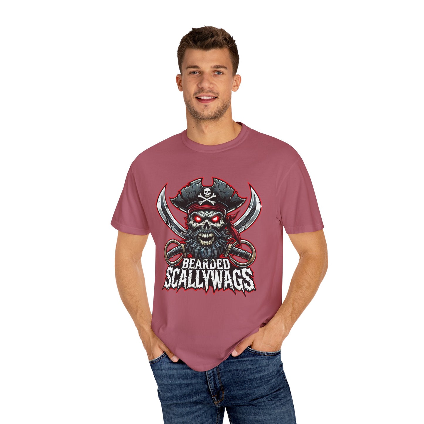 Scallywag Pirate Garment-Dyed T-shirt