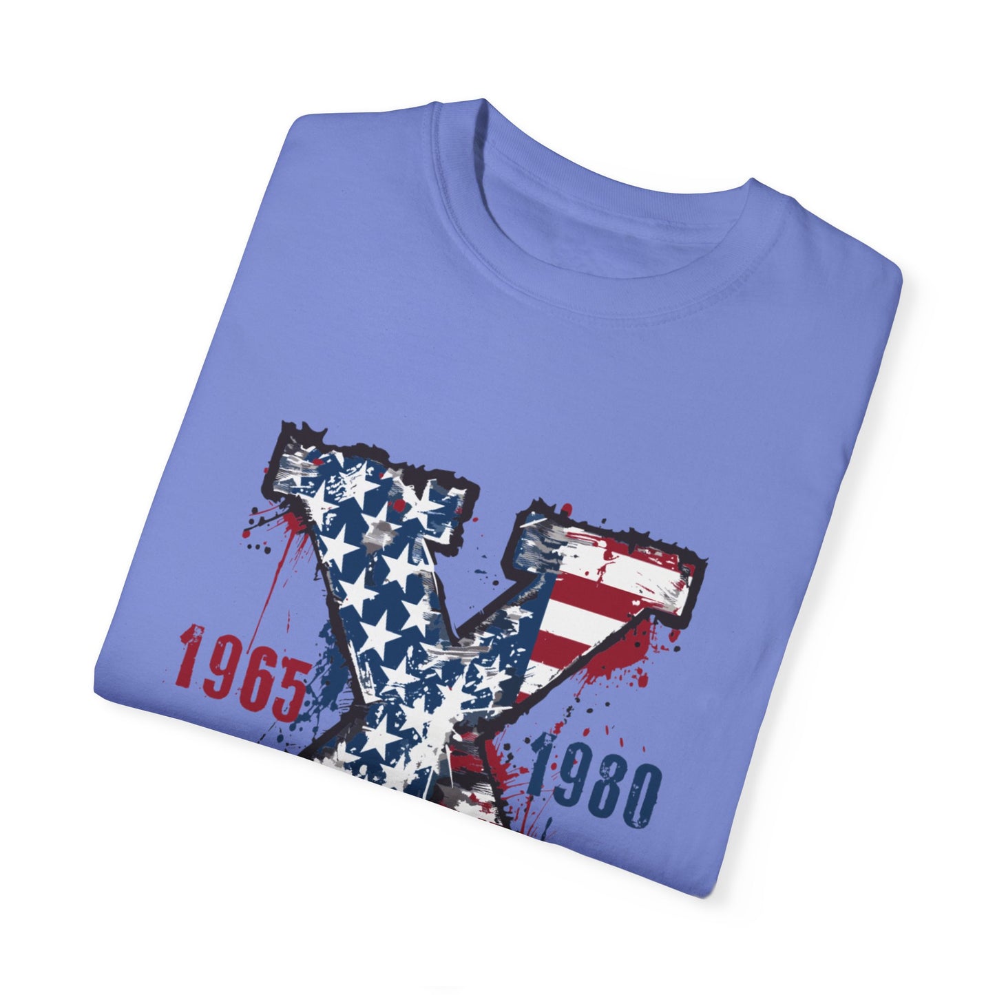 GenX  American Flag Unisex T-Shirt - 1965 1980