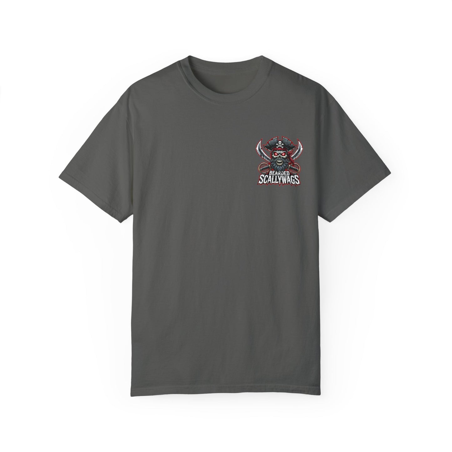 Scallywag Pirate back Garment-Dyed T-shirt