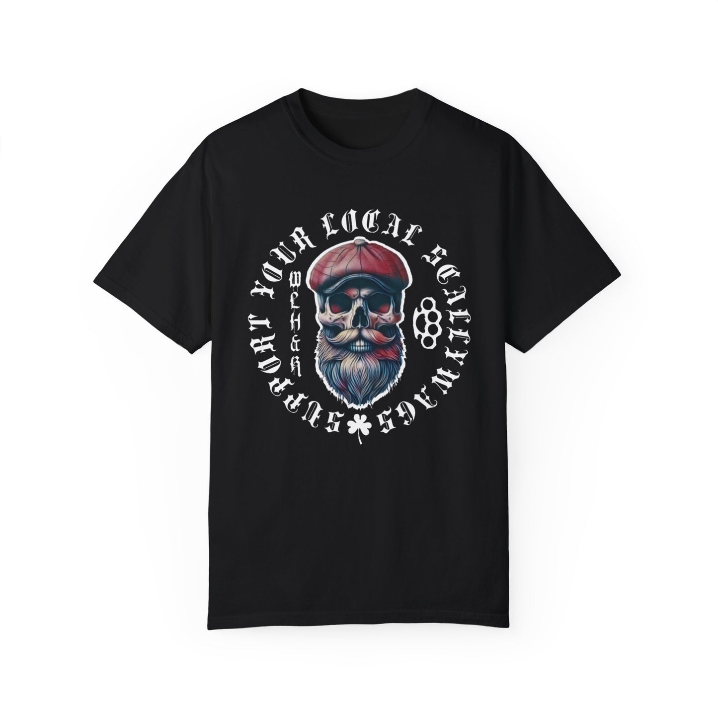 Support Scallywags Unisex T-Shirt - Your Local Garage Halloween Style