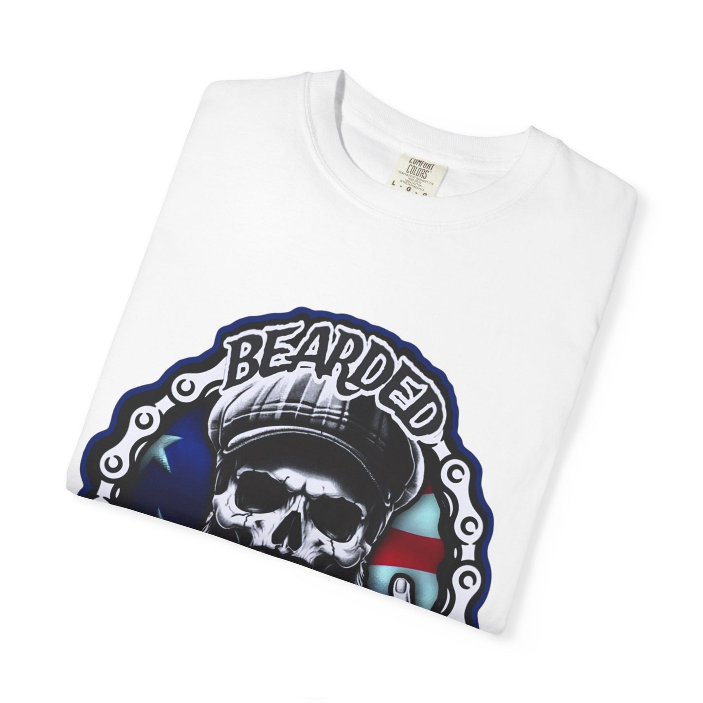 Old Glory T-Shirt | Unisex Garment-Dyed Tee for Pirate Lovers | Beachwear, Gift for Dad, Casual Wear, Festivals, Birthday Present