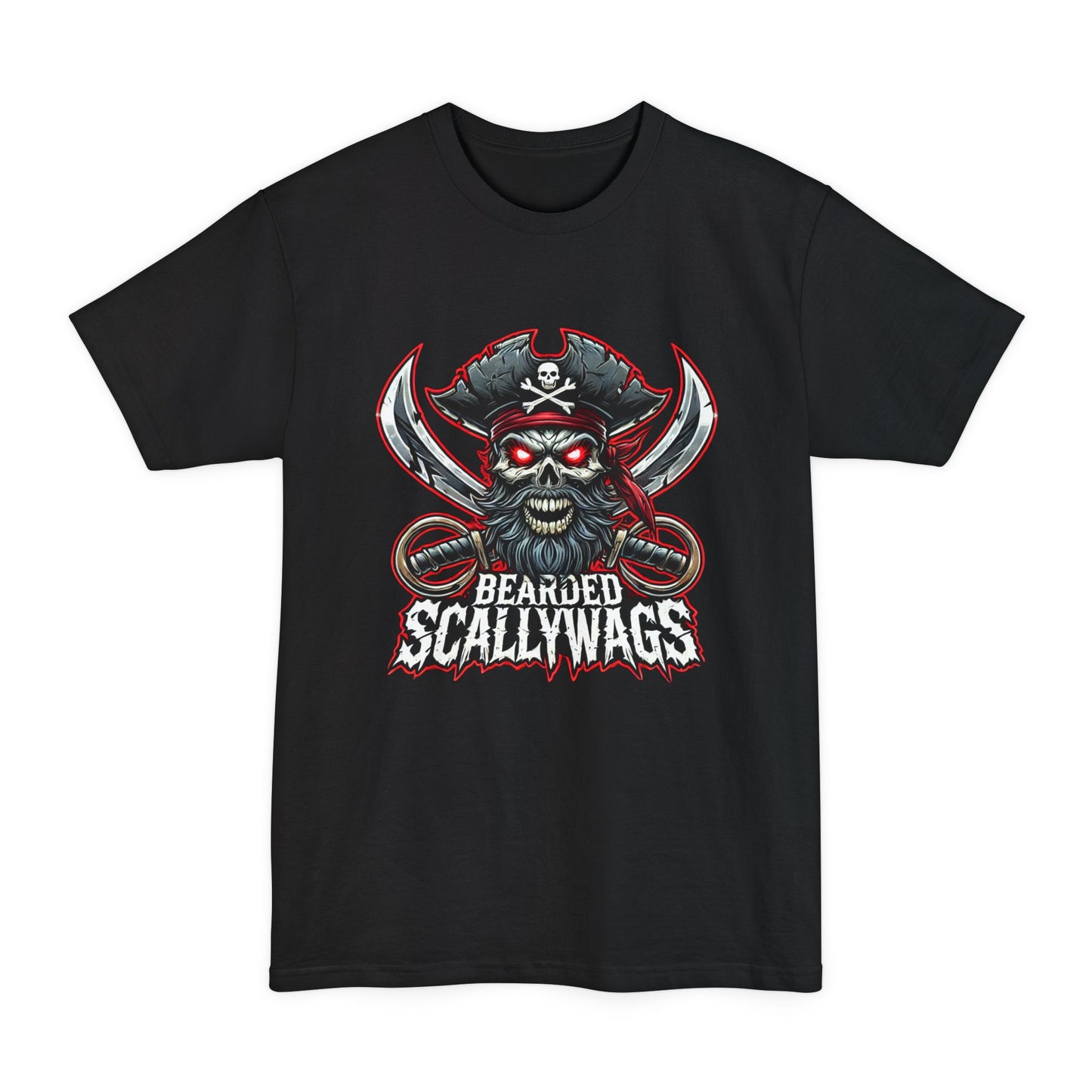 Scallywags Pirate T-Shirt - Unisex Tall Beefy-T®