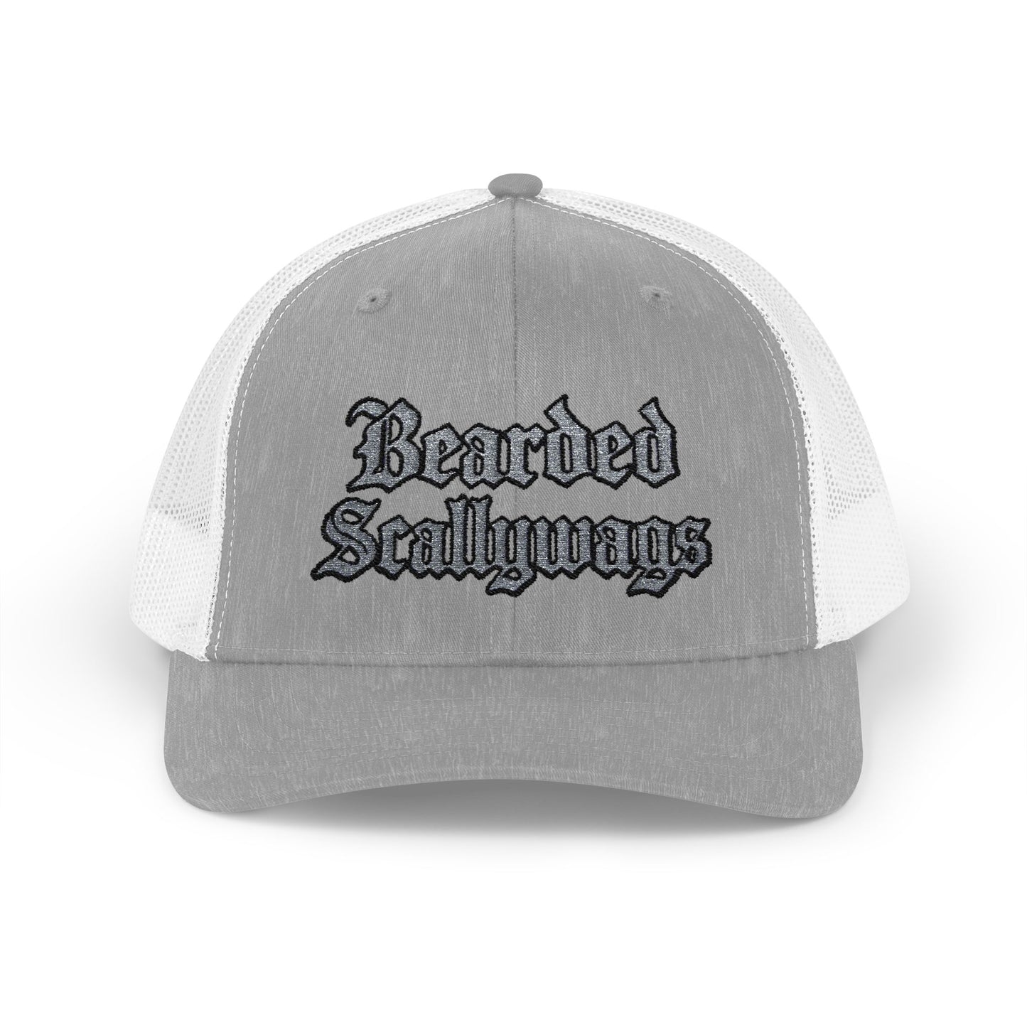 Bearded Scallywags Snapback Trucker Cap - Stylish Hat for Pirates and Adventurers