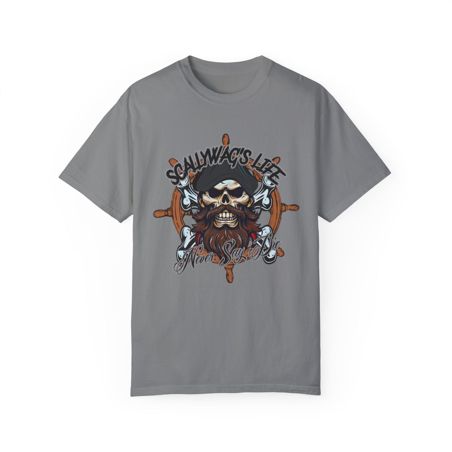 Never Say Die Garment-Dyed T-shirt