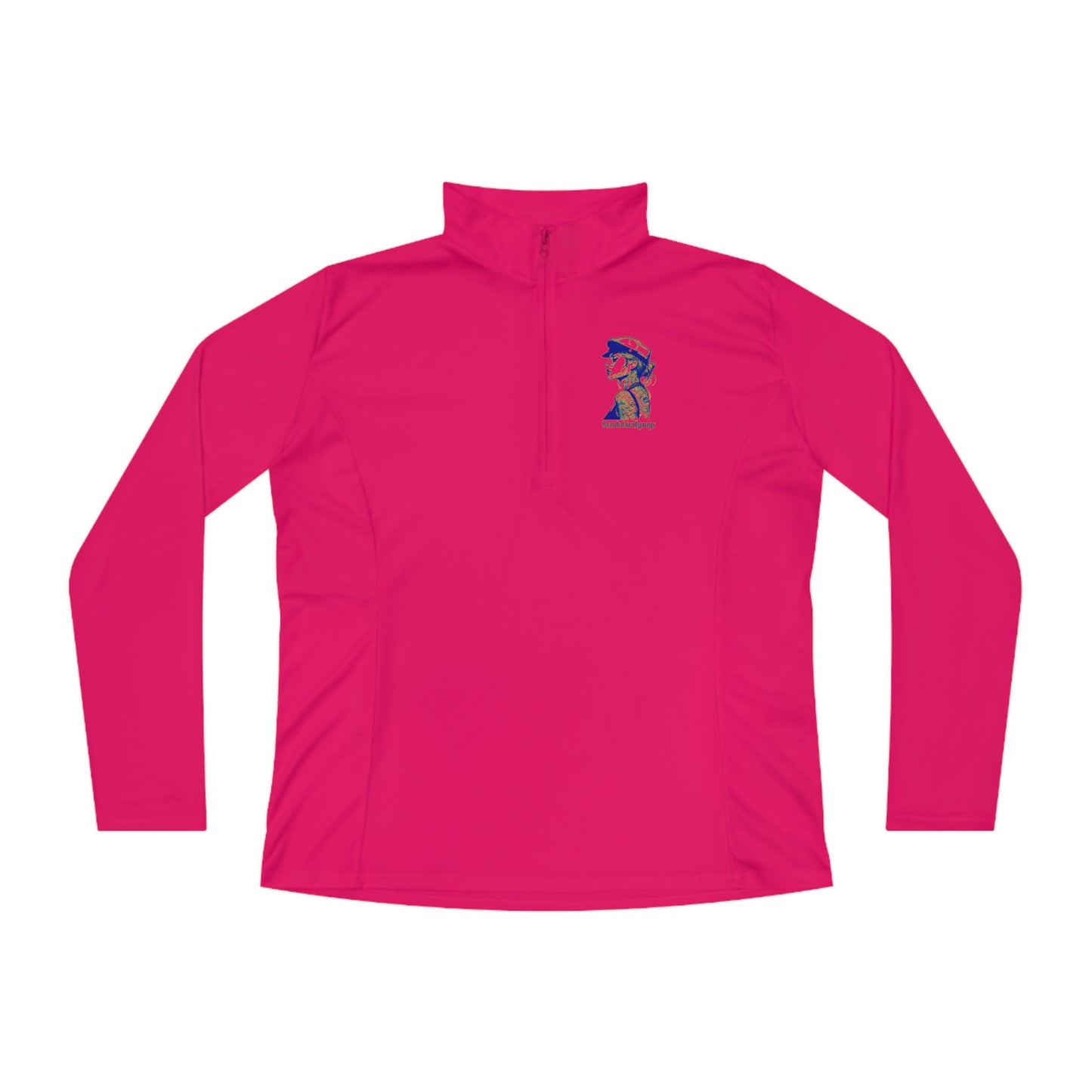 Wench Ladies Quarter-Zip Pullover