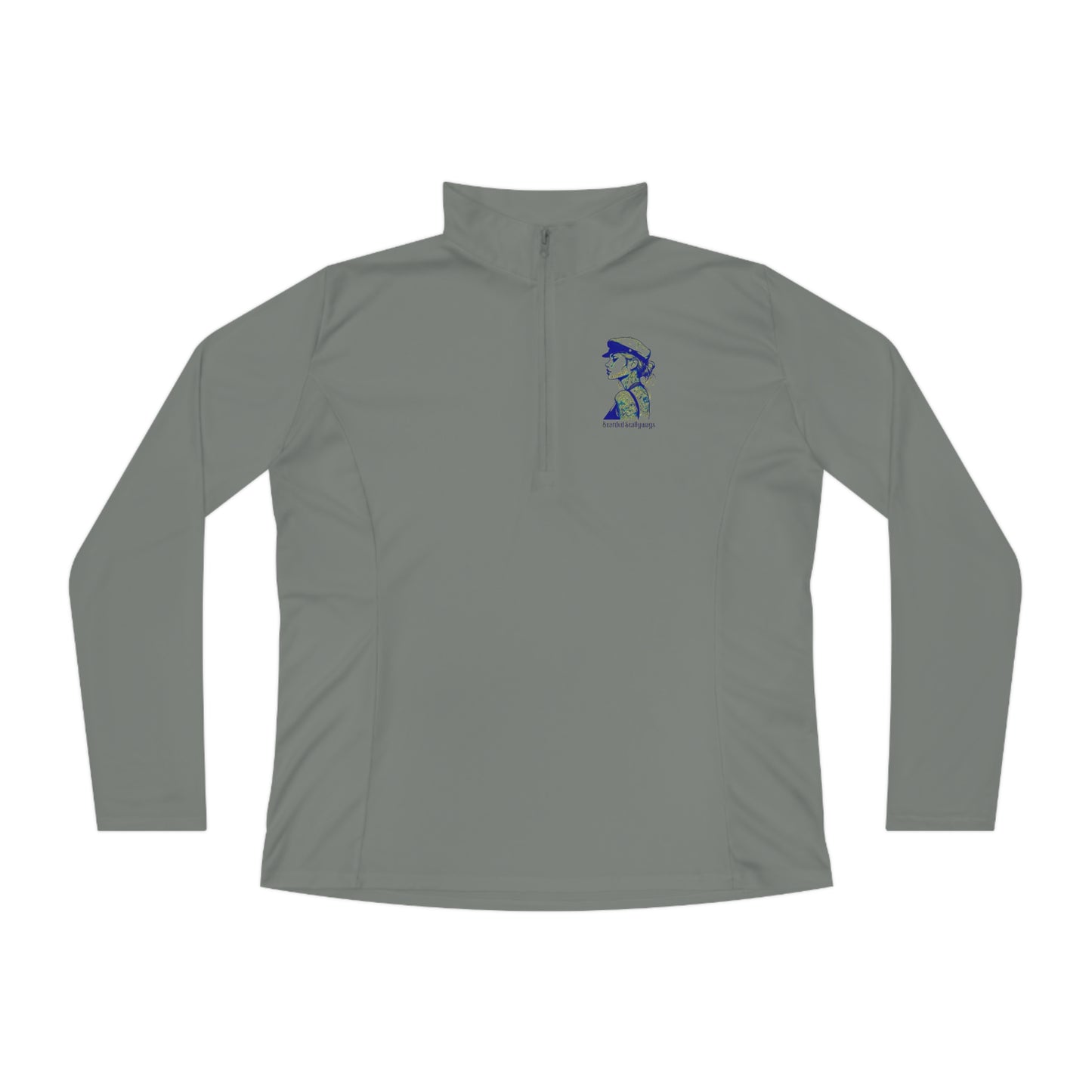 Wench Ladies Quarter-Zip Pullover