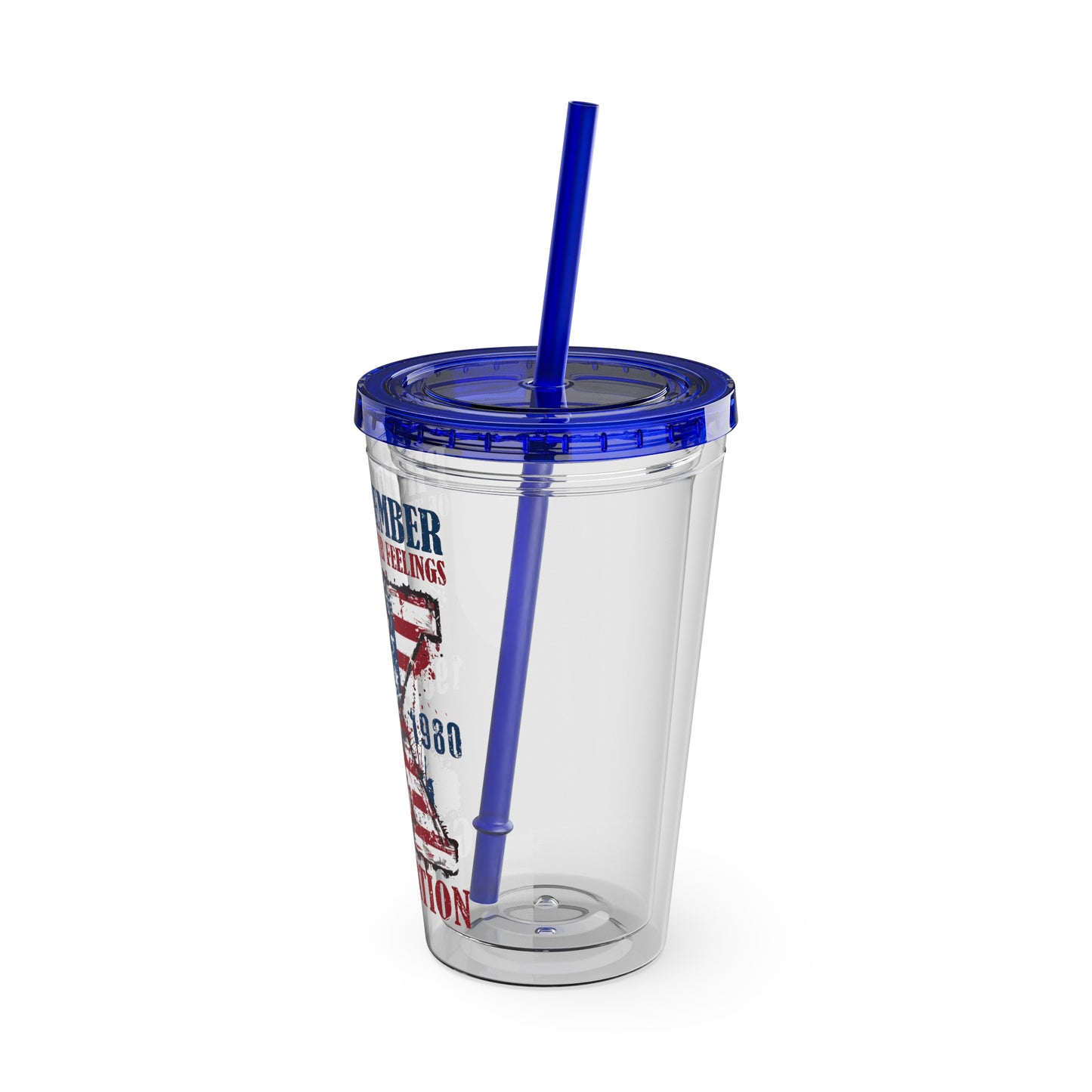 Sunsplash Tumbler with Straw, 16oz
