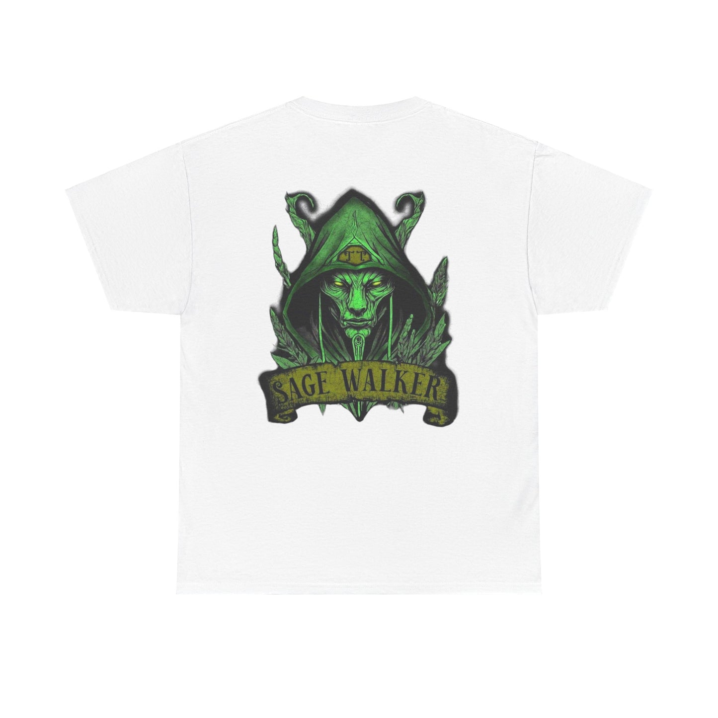 Sage Walker Back Print Heavy Cotton Tee