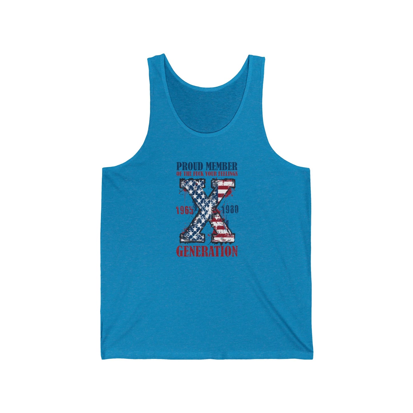 X Unisex Jersey Tank
