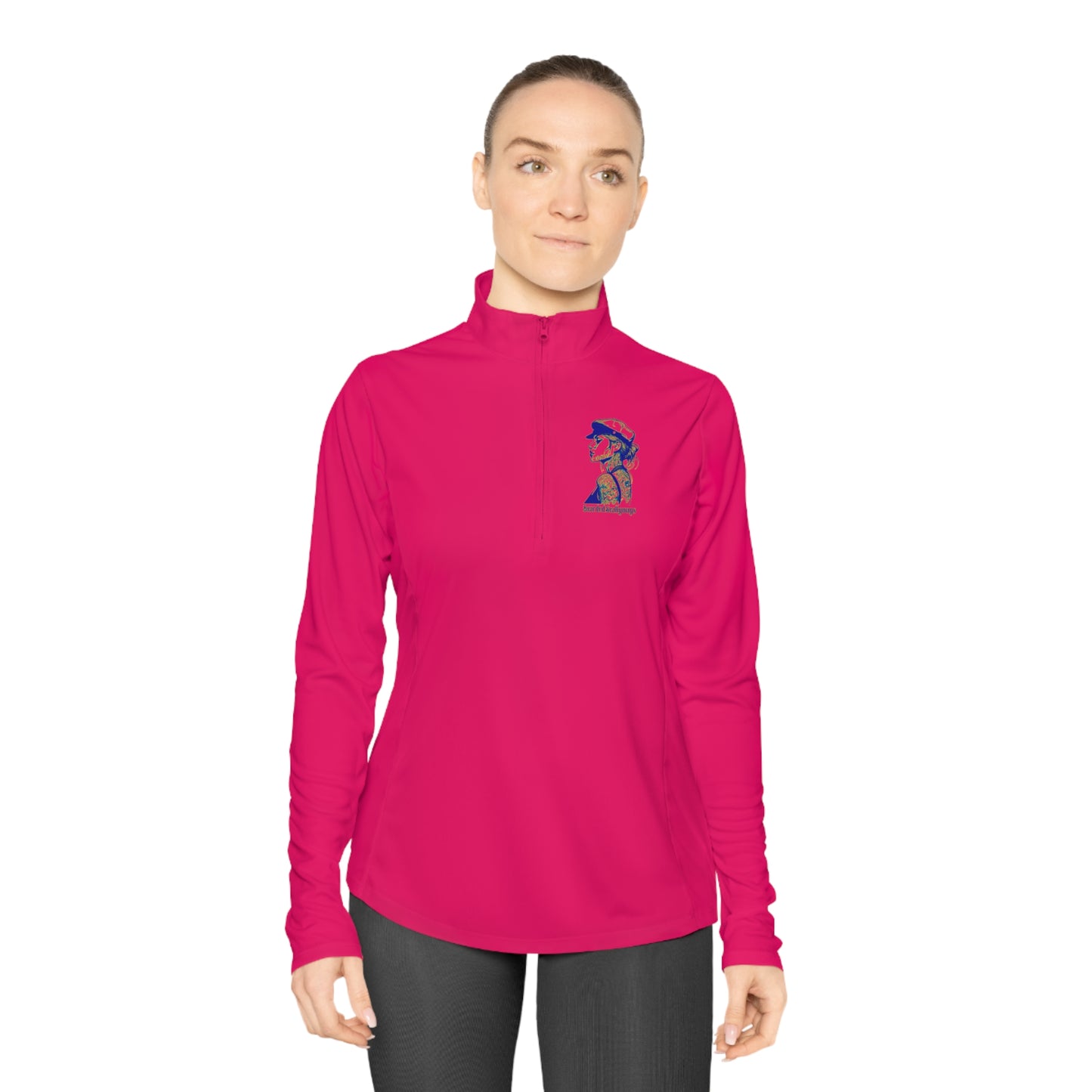 Wench Ladies Quarter-Zip Pullover