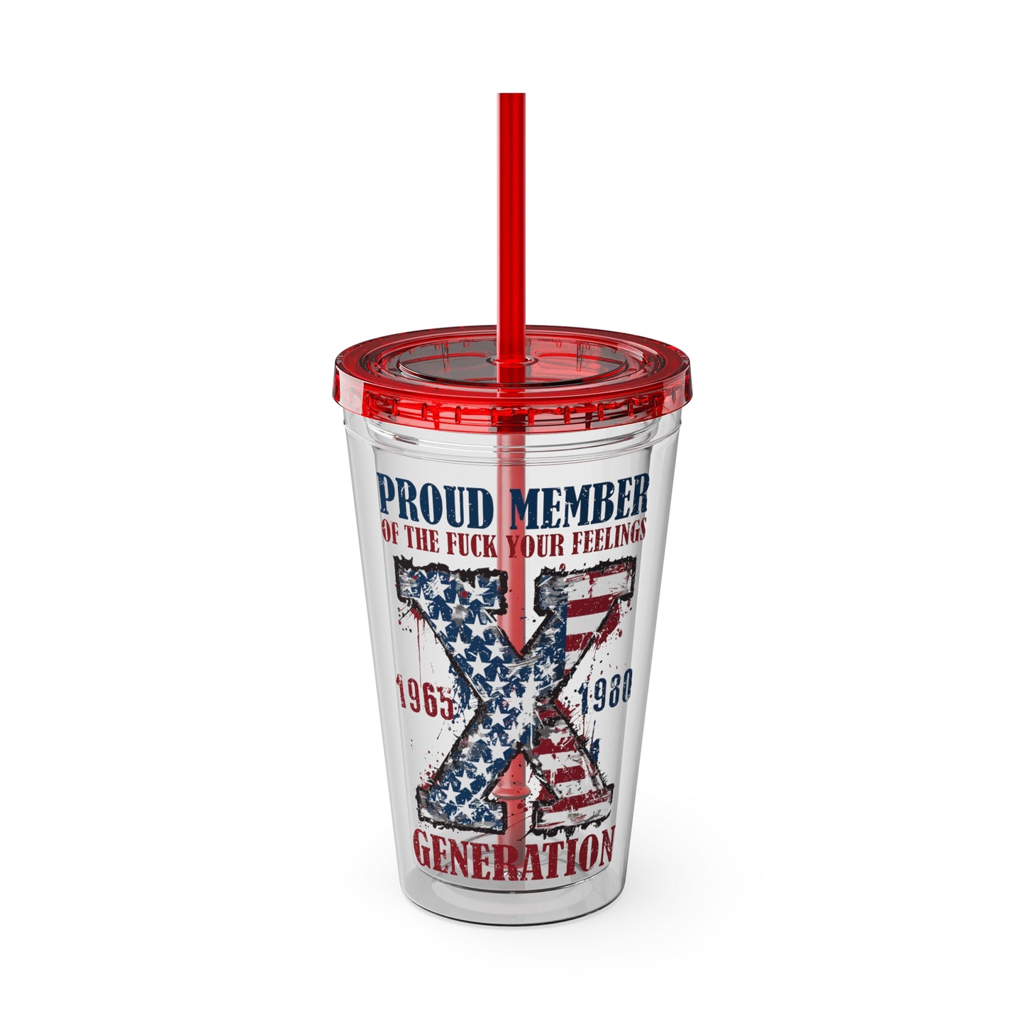 Sunsplash Tumbler with Straw, 16oz