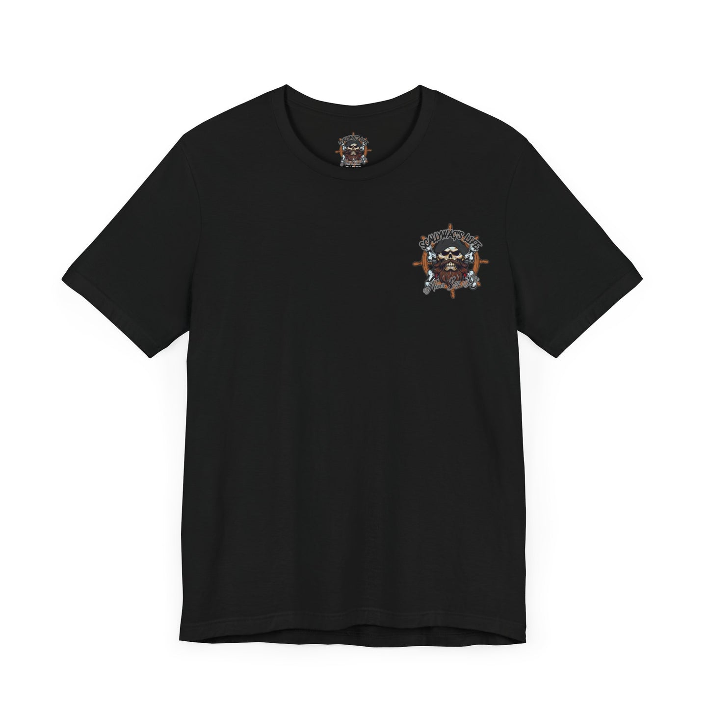 Never Say Die back print Short Sleeve Tee