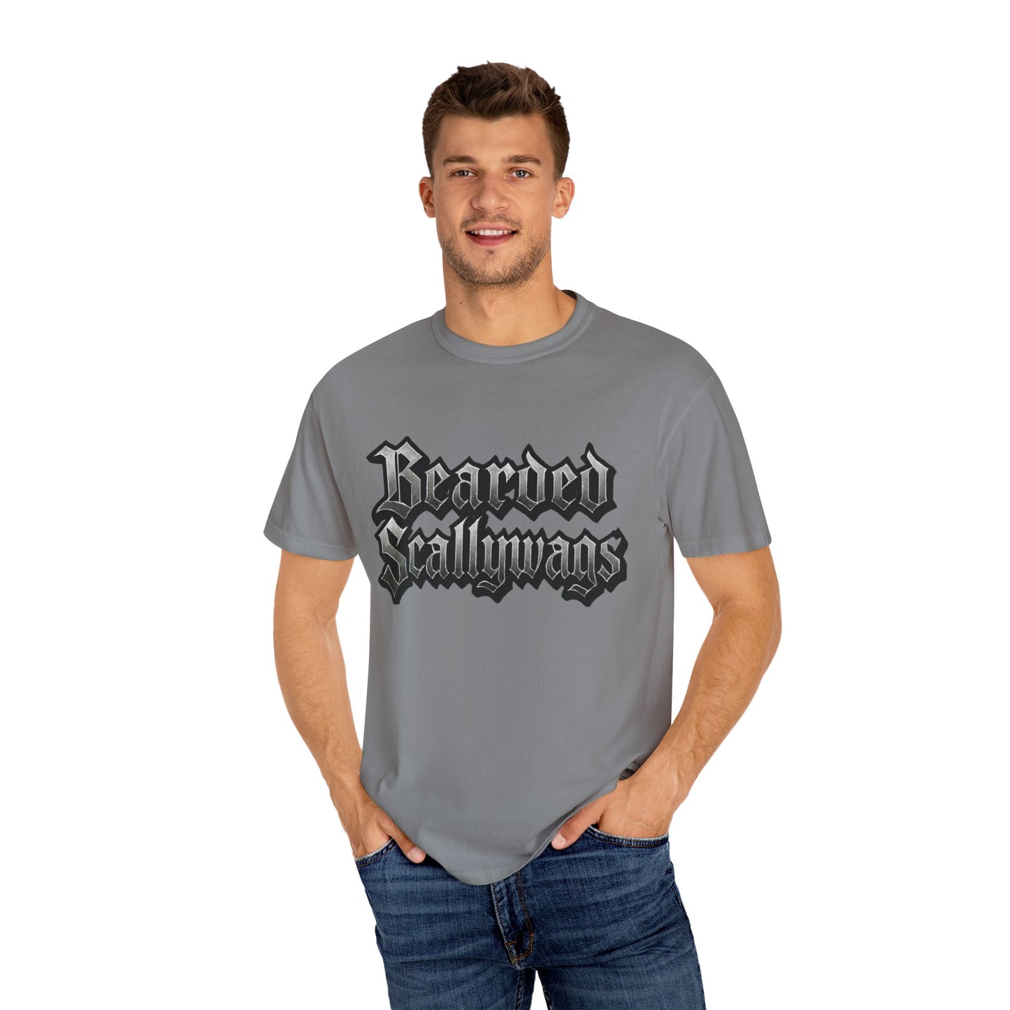 Bearded Scallywags Unisex Garment-Dyed T-Shirt - Perfect Gift for Adventurers