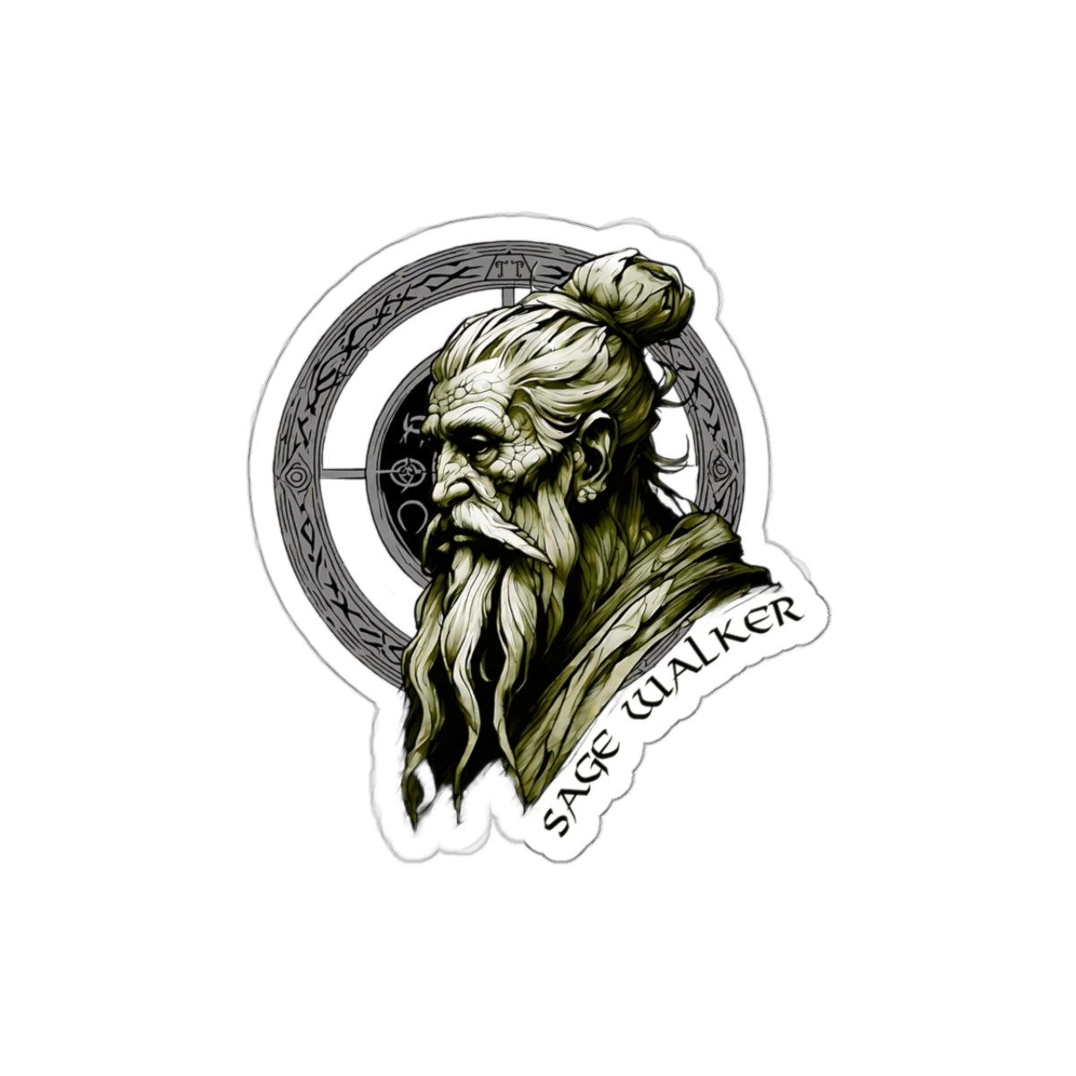 Sage Walker Kiss-Cut Stickers