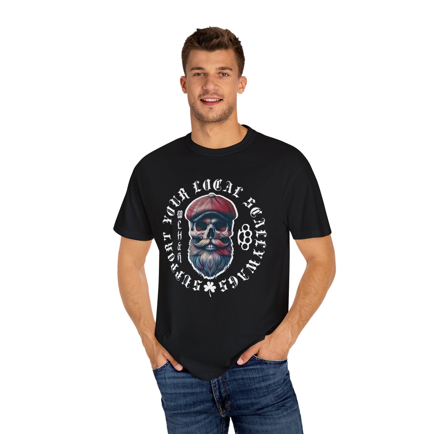 Support Scallywags Unisex T-Shirt - Your Local Garage Halloween Style