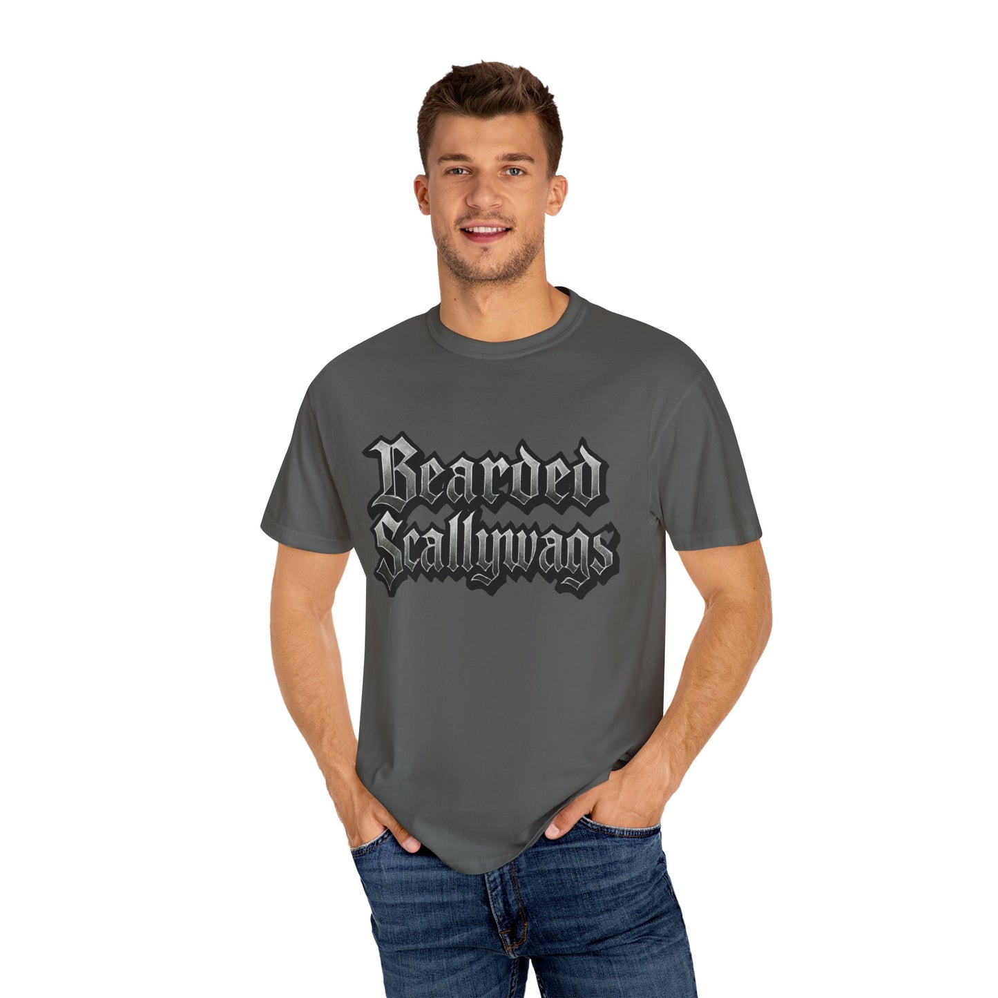 Bearded Scallywags Unisex Garment-Dyed T-Shirt - Perfect Gift for Adventurers