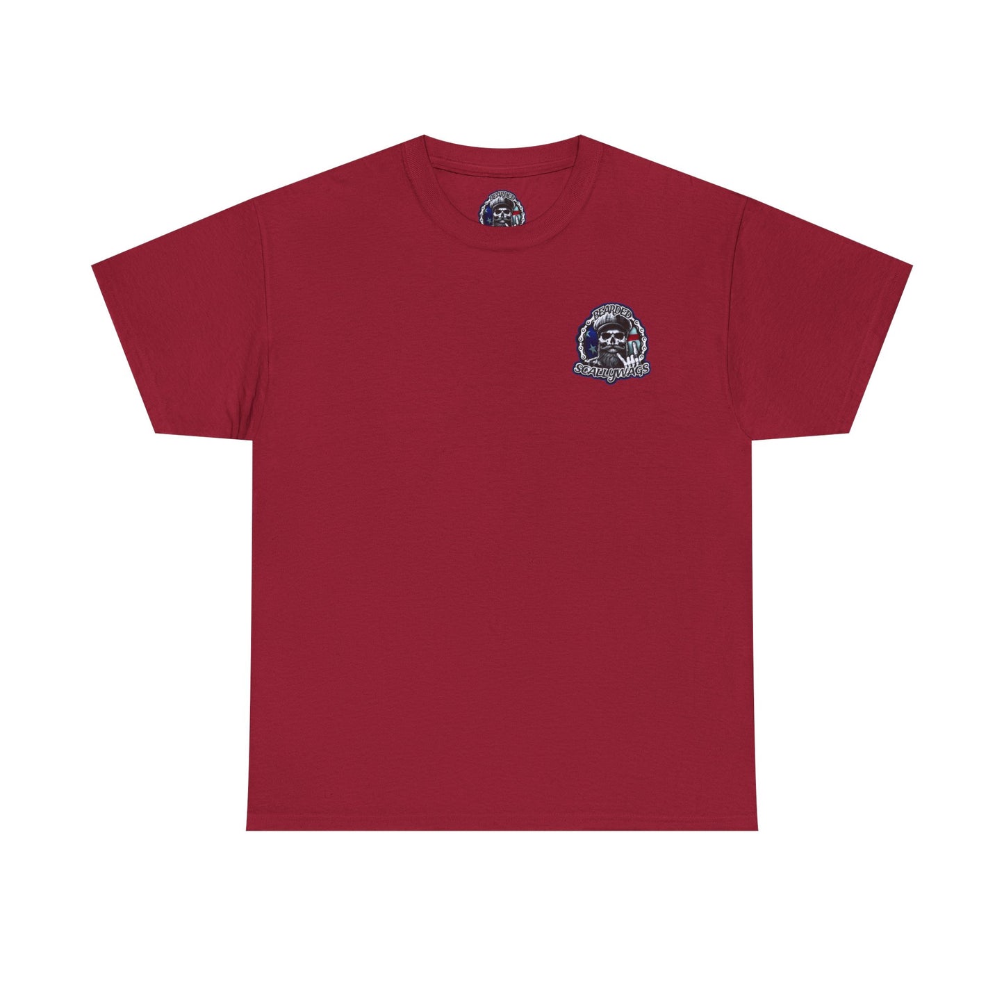 Old Glory Back Heavy Cotton Tee