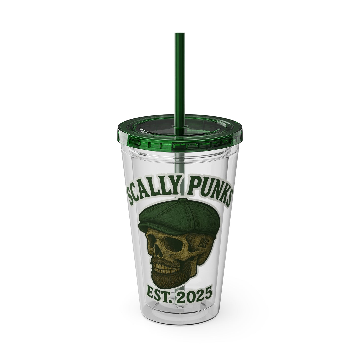 Scally Punks Tumbler with Straw, 16oz