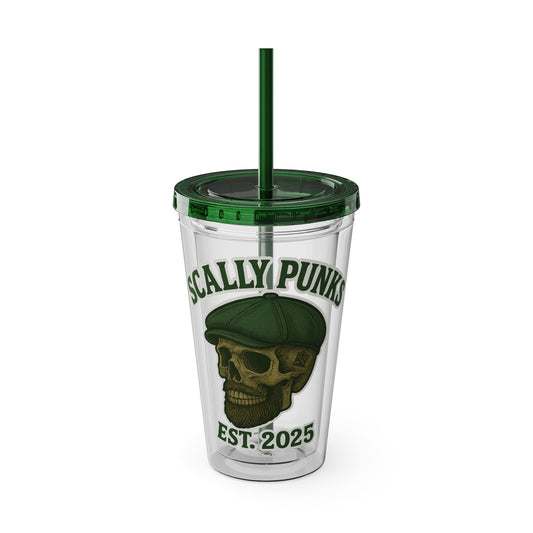 Scally Punks  Tumbler with Straw, 16oz