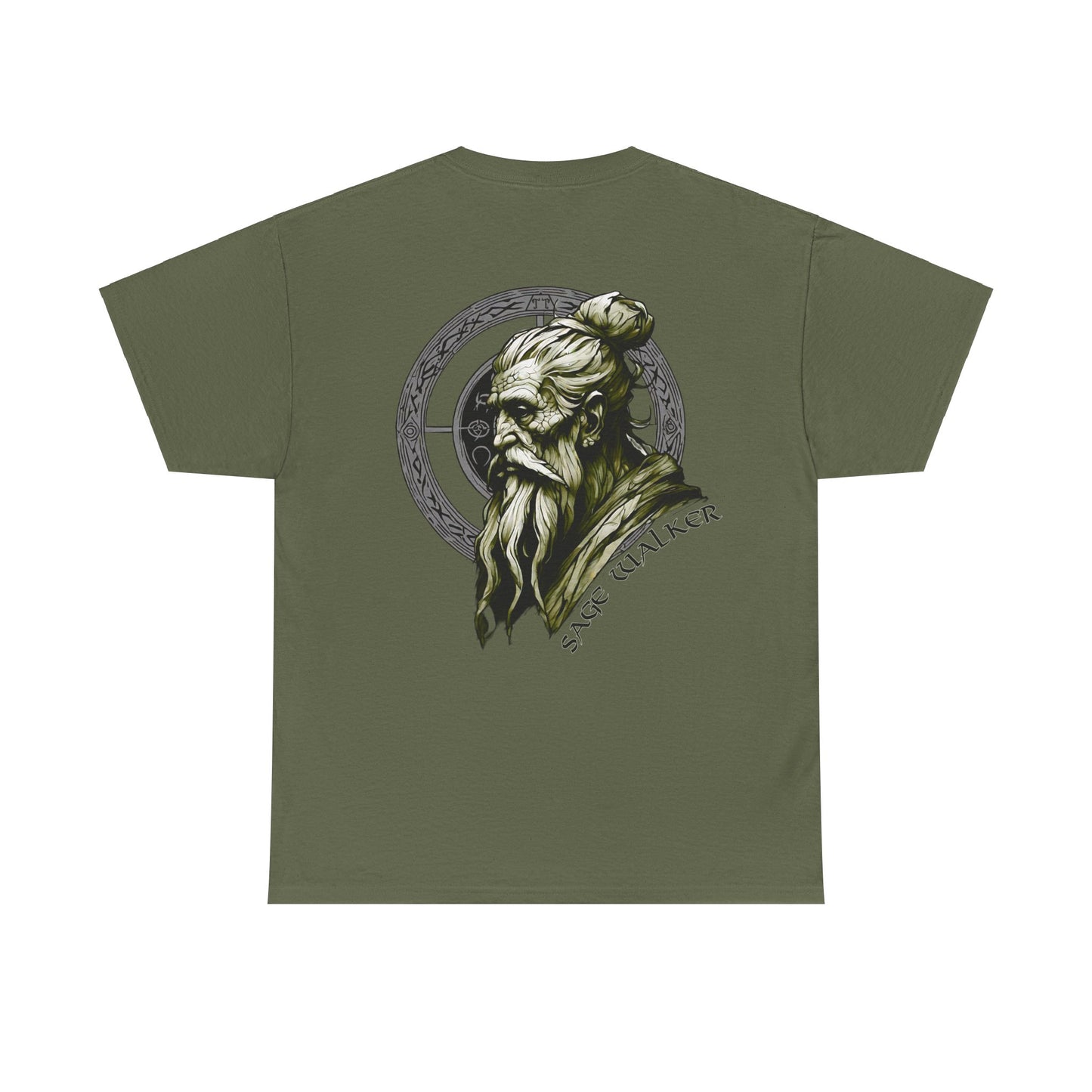 Sage Walker Back Print Heavy Cotton Tee