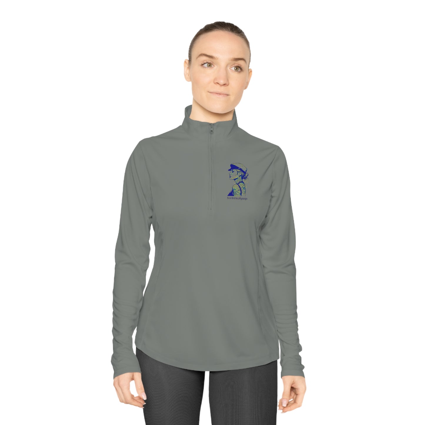 Wench Ladies Quarter-Zip Pullover