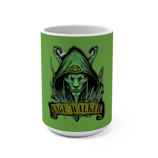 Sage Walker Green Mug 15oz