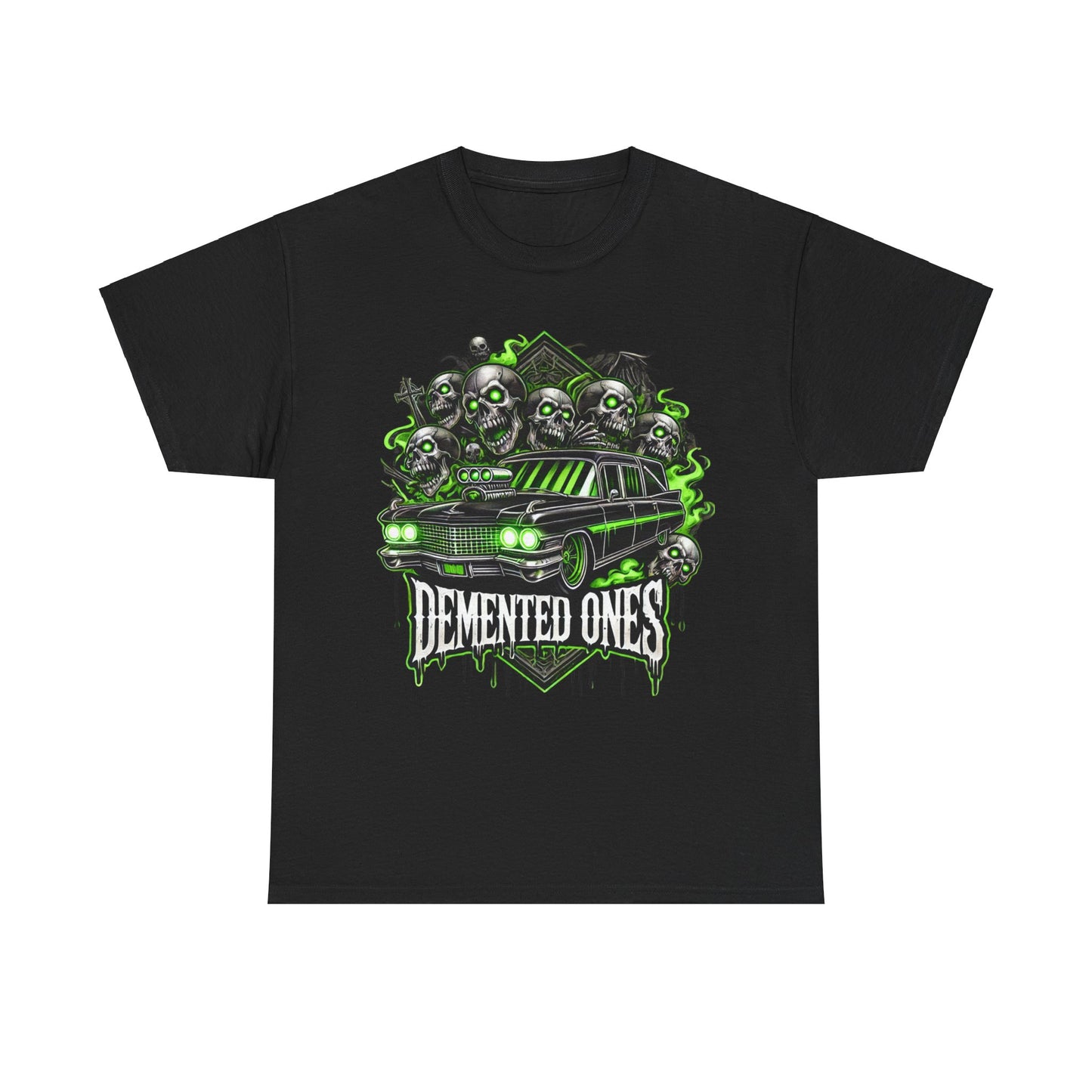 Demented Hearse Heavy Cotton Tee