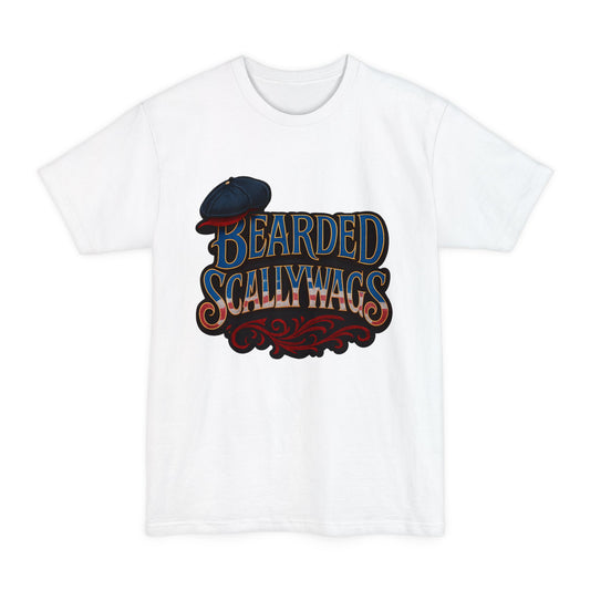 Bearded Scallywags 4th July  T-Shirt | Fun Unisex Tee for Beardsmen | Great for Casual Wear, Festivals, Birthdays, and Gifts