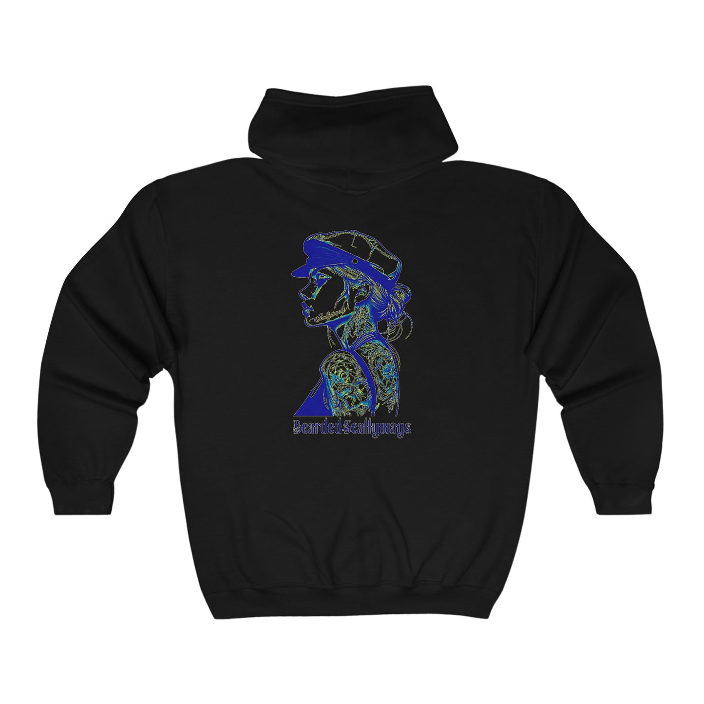 Scallywench Heavy Blend™ Full Zip Hooded Sweatshirt