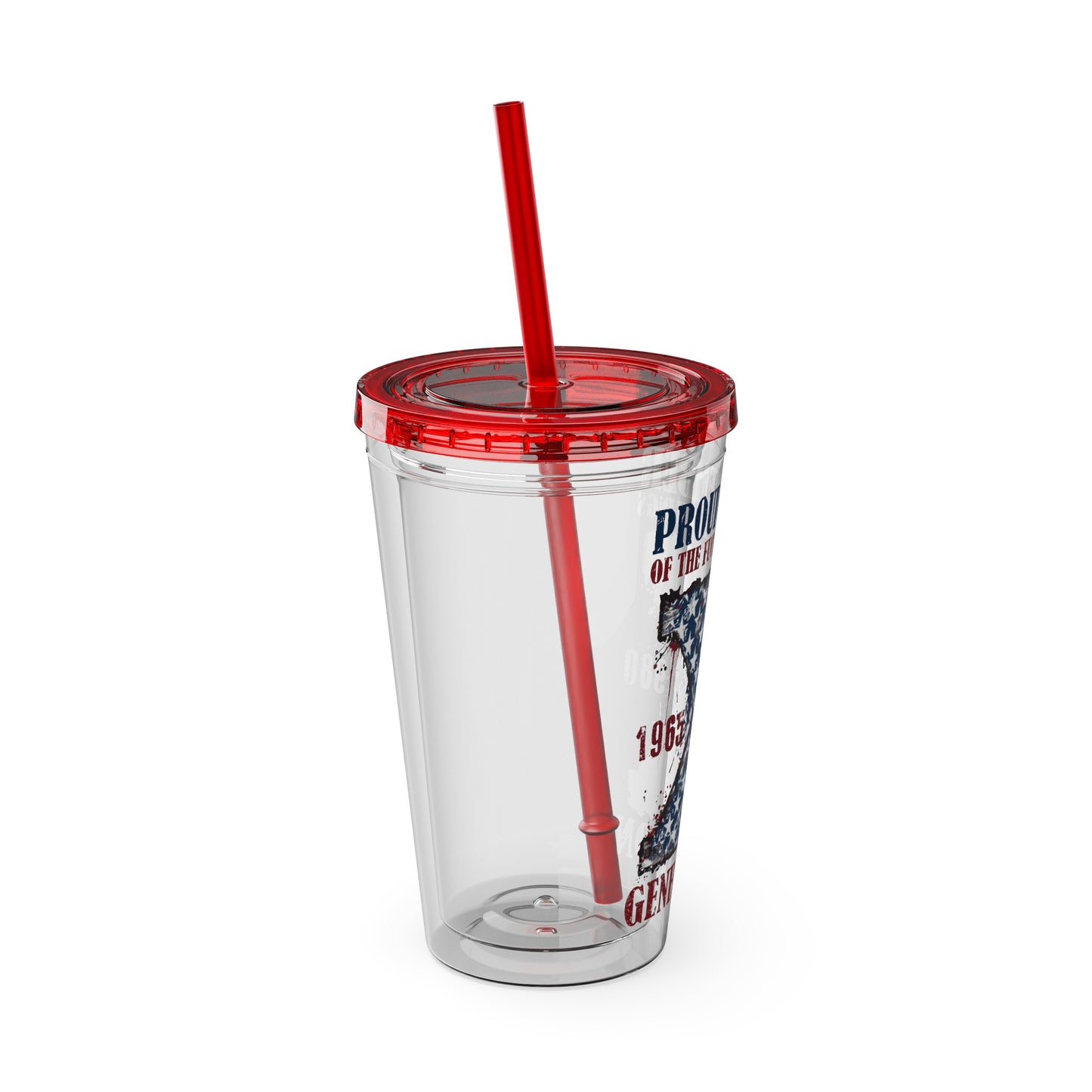 Sunsplash Tumbler with Straw, 16oz
