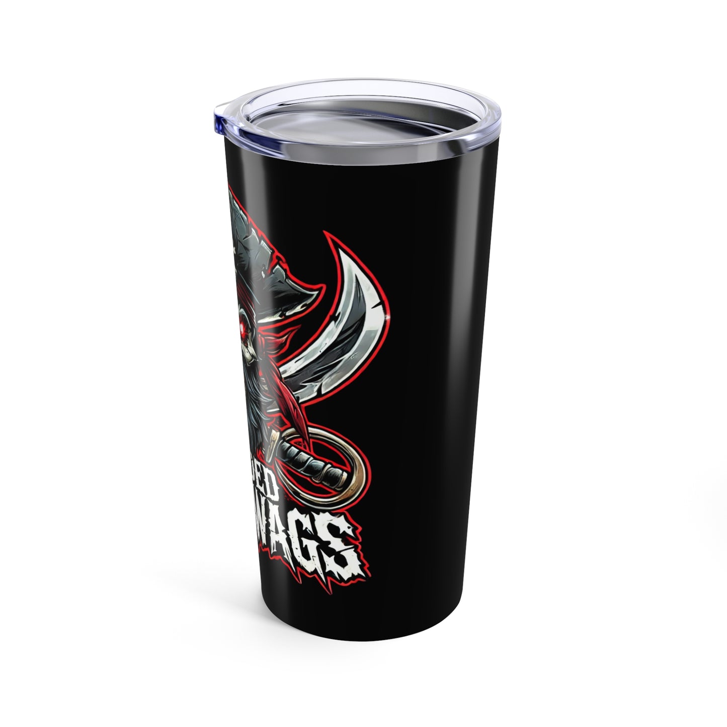 Scallywag Pirate Tumbler 20oz - Perfect for Nautical Lovers and Adventurers