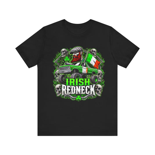 Irish Redneck Unisex Jersey Tee - Perfect for St. Patrick's Day Celebrations