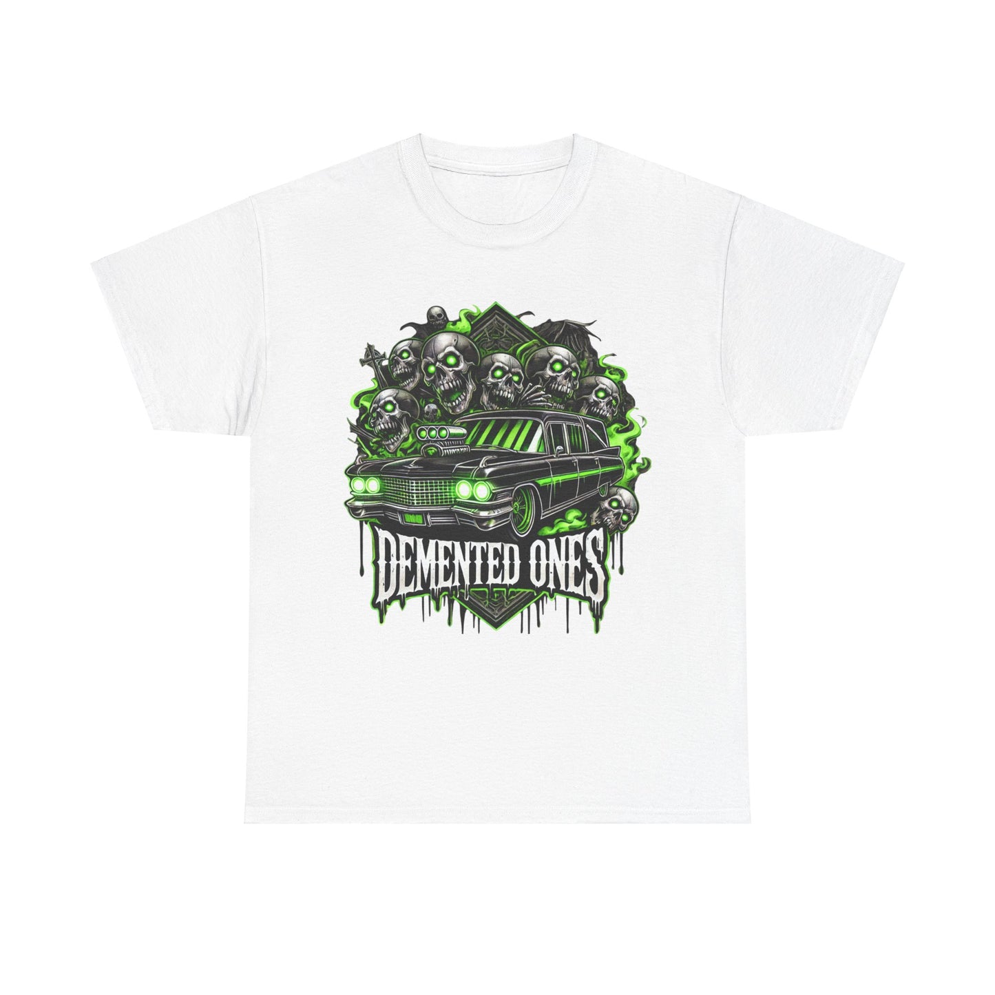 Demented Hearse Heavy Cotton Tee