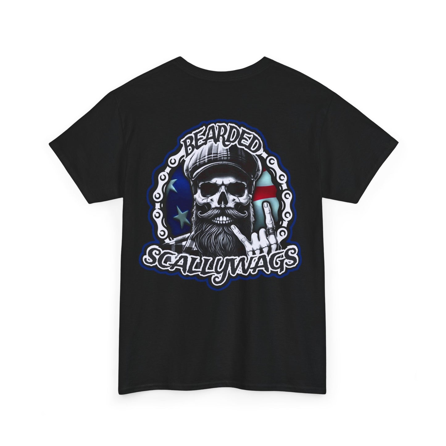 Old Glory Back Heavy Cotton Tee