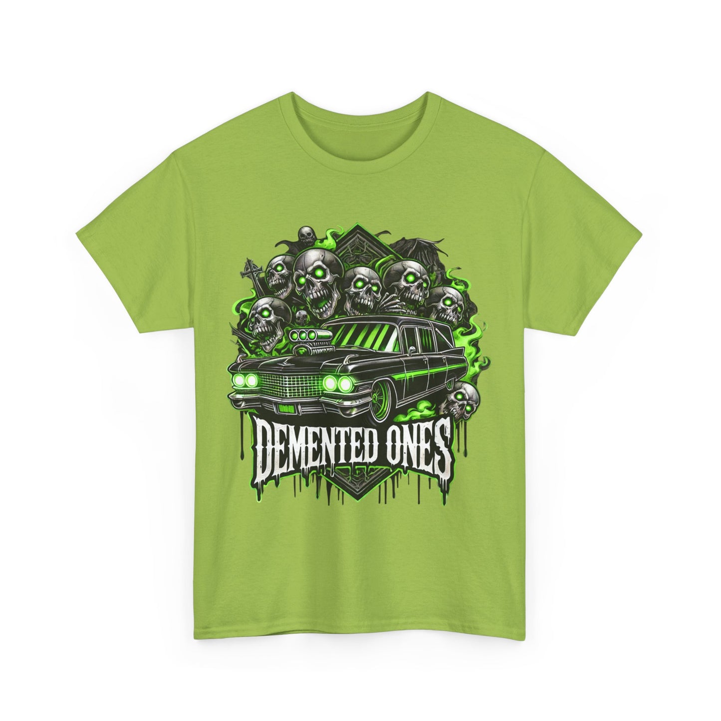 Demented Hearse Heavy Cotton Tee