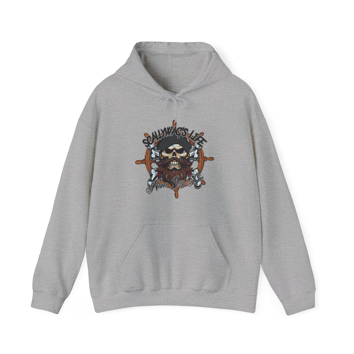 Never Say Die Heavy Blend™ Hooded Sweatshirt