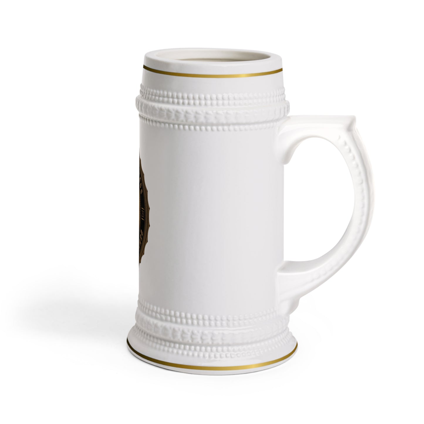 Gold Standard Beer Stein Mug