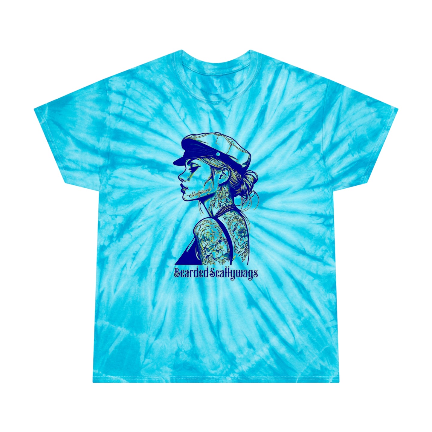 Scallywench Tie-Dye Tee, Cyclone