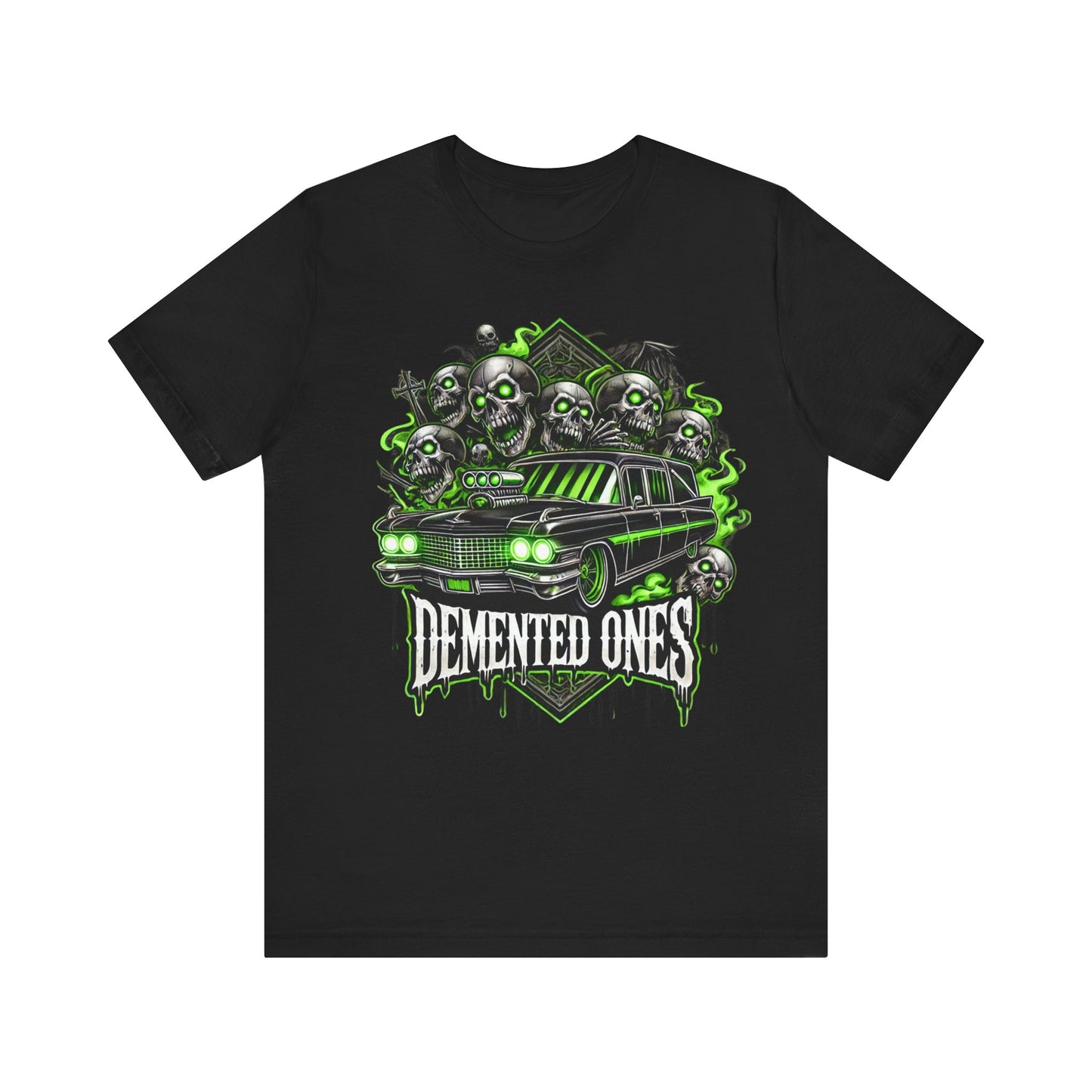 Demented Hearse Short Sleeve Tee