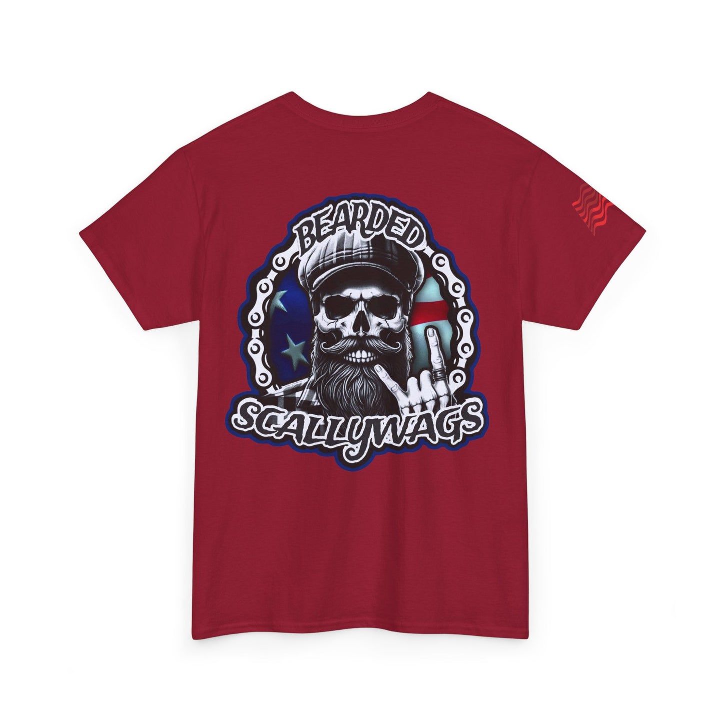 Old Glory Back Heavy Cotton Tee