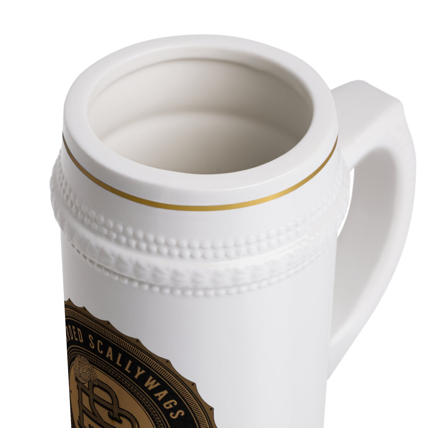 Gold Standard Beer Stein Mug