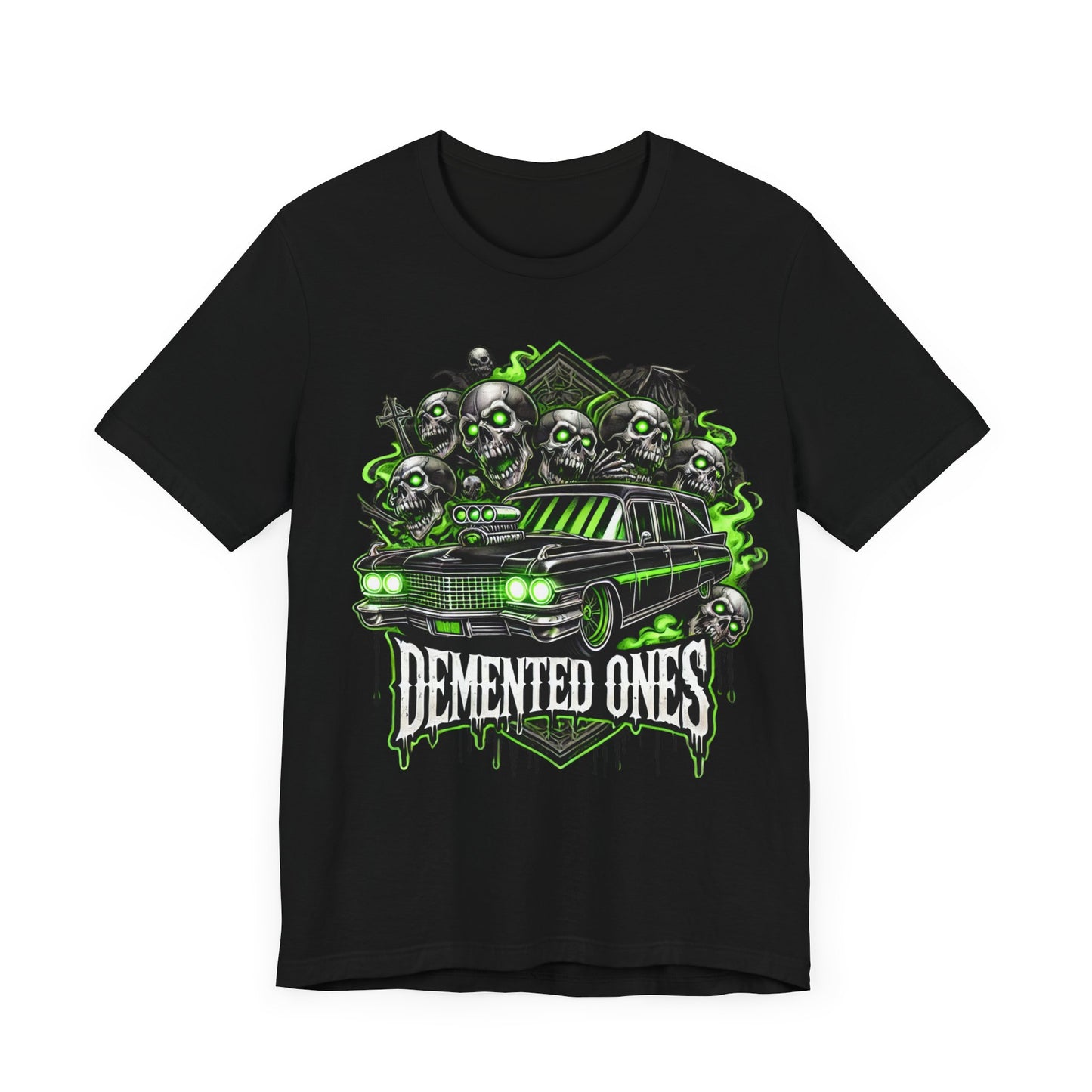 Demented Hearse Short Sleeve Tee