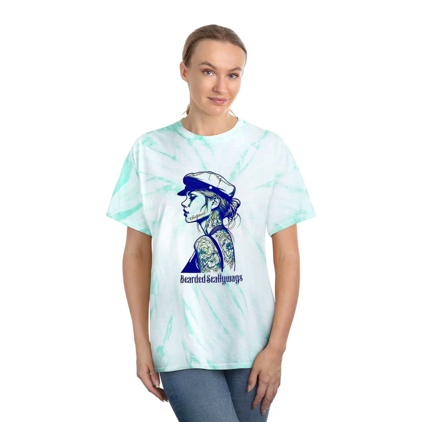 Scallywench Tie-Dye Tee, Cyclone