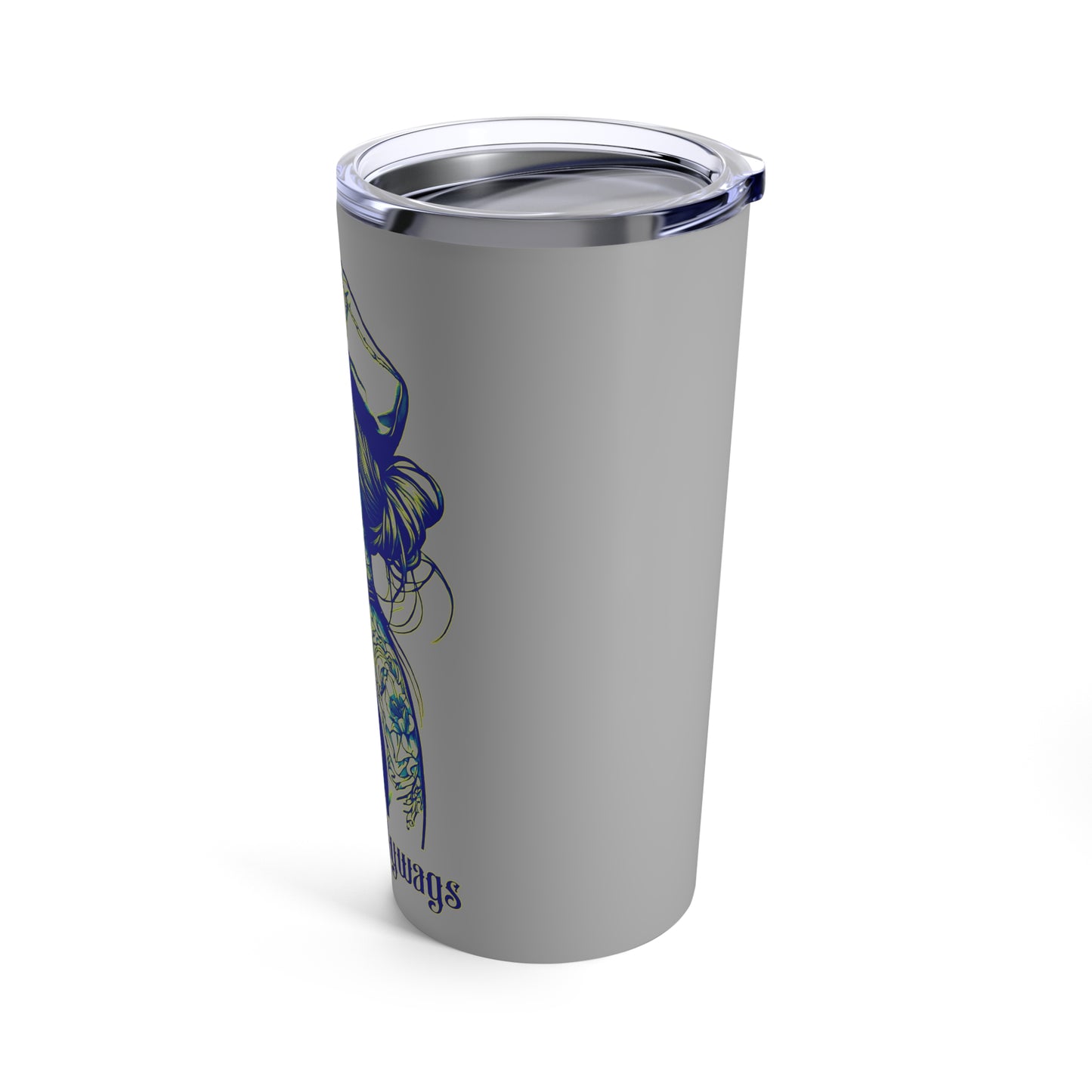 scallywench grey Tumbler 20oz