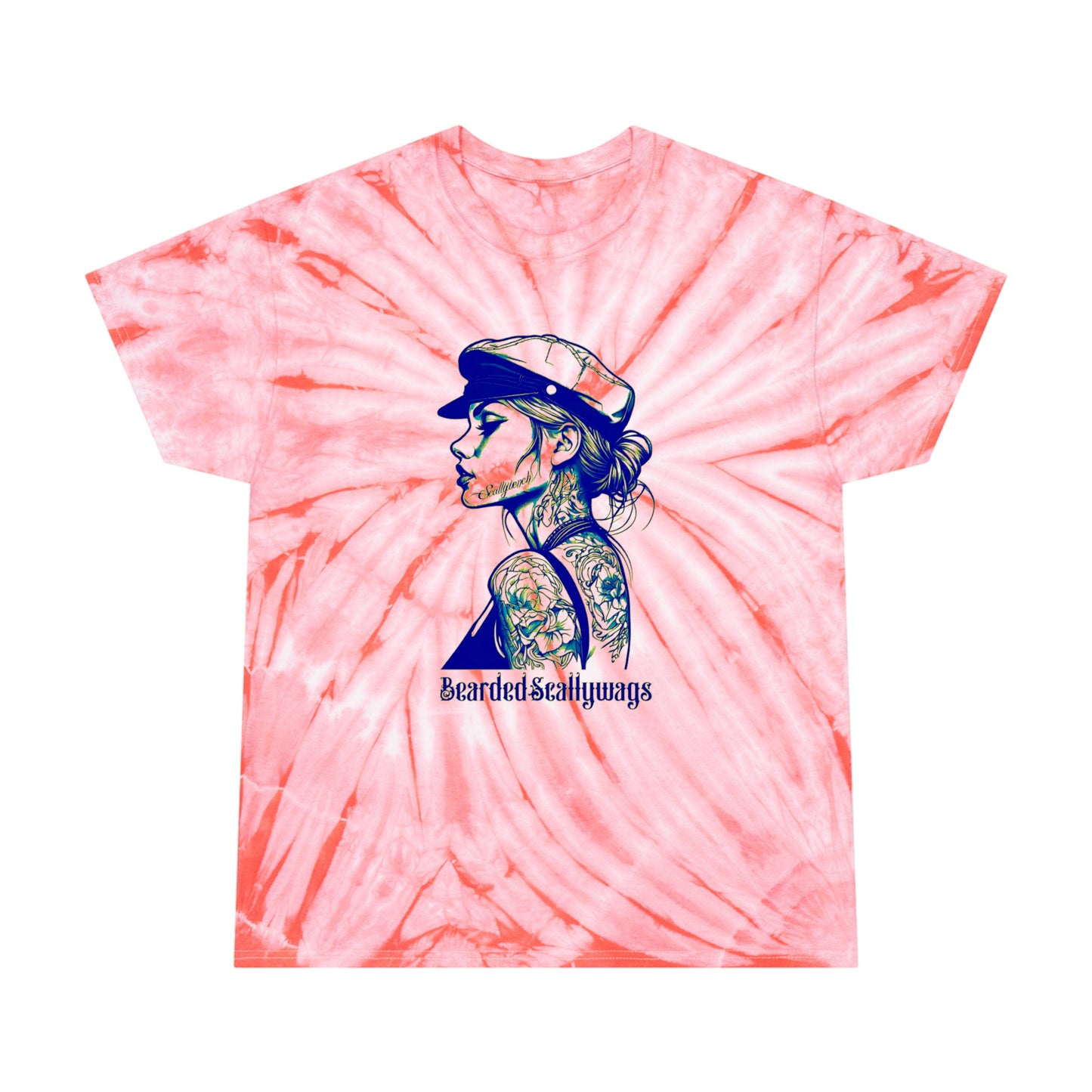 Scallywench Tie-Dye Tee, Cyclone