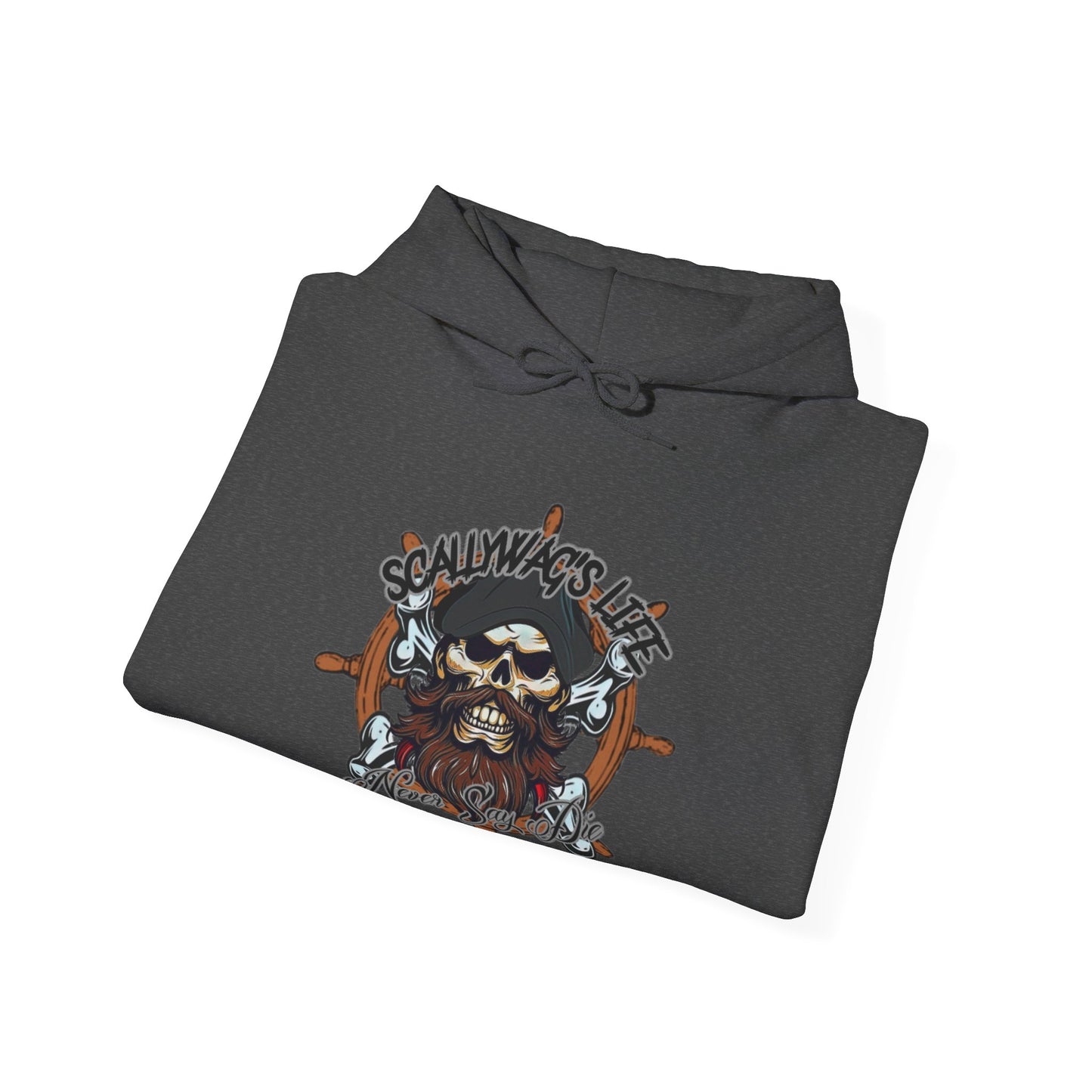 Never Say Die Heavy Blend™ Hooded Sweatshirt