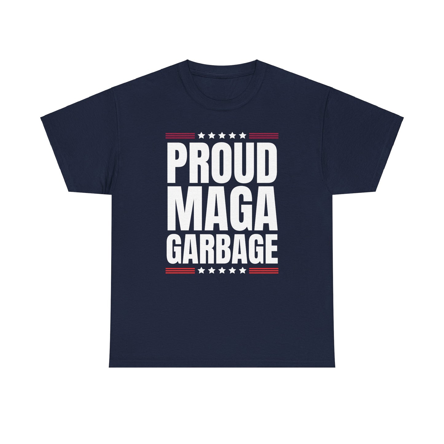 MAGA Garbage  Heavy Cotton Tee