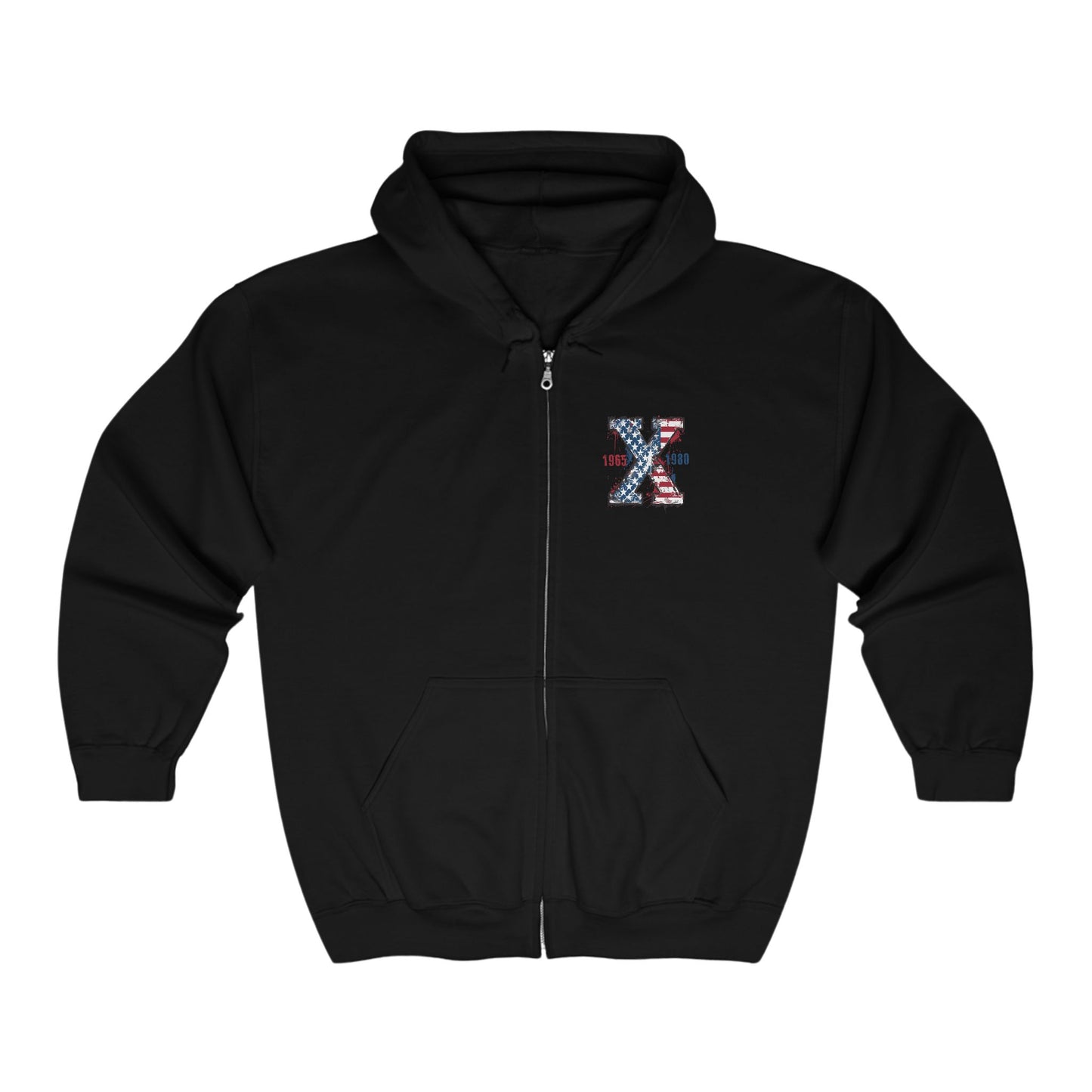 GenX Heavy Blend™ Full Zip Hooded Sweatshirt